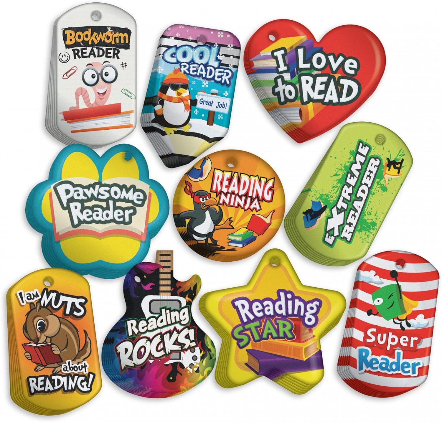 Brag Tag Pack: 100 Tags