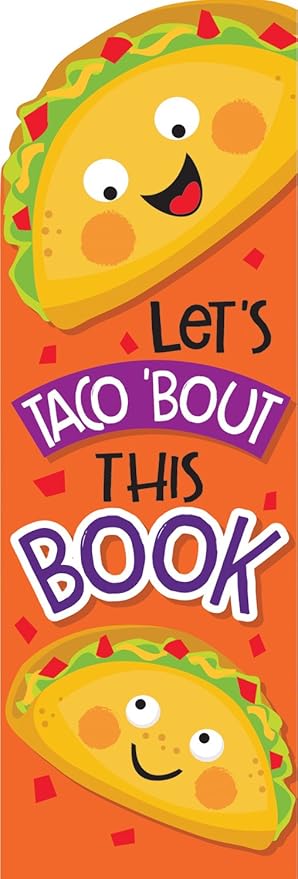 Taco Scented Bookmarks
